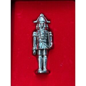 Oneida‎ Nutcracker Silverplated Ornament 1992 Collectible Christmas